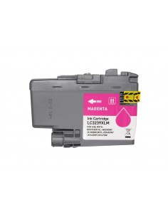 Brother LC3239XL Magenta Cartucho de Tinta Pigmentada Generico - Reemplaza LC3239XLM