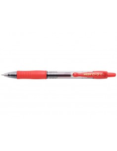 Pilot Boligrafo de Gel G2 Rollerball Retractil - Recargable - Punta de Bola Redonda 0.7mm - Trazo 0.32mm - Grip Ergonomico -