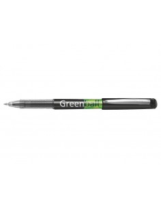 Pilot Boligrafo de Tinta Liquida Greenball - Recargable - Fabricado con Plastico Reciclado - Punta Media 0.7mm - Trazo 0.35mm