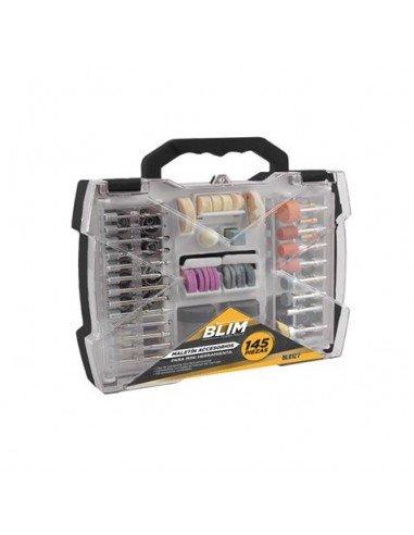 Blim Maletin de Accesorios para Mini Herramienta Multiusos - 145pcs Universales