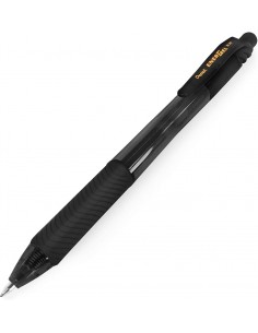 Pentel Energel X Boligrafo de Bola Retractil - Punta 0.7mm - Trazo 0.35mm - Tinta Gel - Recargable - Grip de Agarre - 50-de