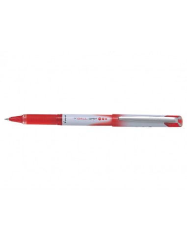 Pilot Boligrafo de Tinta Liquida V Ball Grip 07 - Punta de Bola Conica 0.7mm - Trazo 0.5mm - Grip de Goma - Color Rojo