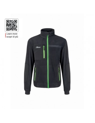 Upower Venus Sudadera Polar con Cremallera - Talla M - Alta Transpirabilidad-Acabados Hot Press-Tres Bolsillos con
