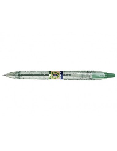 Pilot Boligrafo de Bola Retractil B2P Ecoball BeGreen - Punta Redonda 1mm - Trazo 0.27mm - 86 64-de Plastico Reciclado -