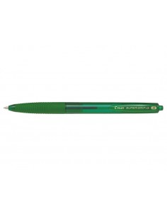 Pilot Boligrafo de Bola Retractil SuperGrip G - Punta Redonda 1.0mm - Trazo 0.4mm - Tinta de Aceite - Grip Ergonomico - Color