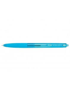 Pilot Boligrafo de Bola Retractil SuperGrip G - Punta Redonda 1.0mm - Trazo 0.4mm - Tinta de Aceite - Grip Ergonomico - Color