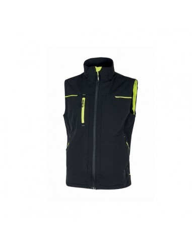 Upower Saturn Lady Chaleco Resistente y Suave - Talla XS - Repelente al Agua-Transpirable-Secado Rapido-Bolsillos