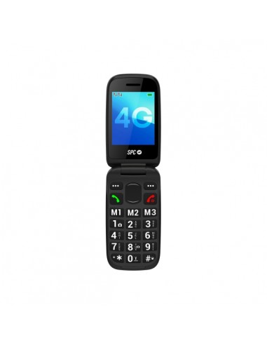 SPC Harmony 2 4G Telefono Movil para Mayores - Teclas Grandes - Radio FM- Boton de SOS - 3 Memorias Directas - Linterna -