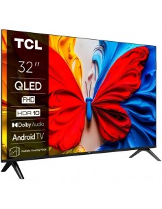 TCL 32S5K Televisor Smart TV 32" QLED FullHD HDR 10 Android TV - WiFi-HDMI-Bluetooth 5.0 - VESA 100x100mm - Color Negro