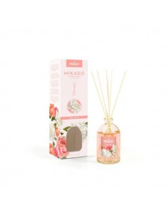 Prady Ambientador Mikado Delicia - Frasco de Cristal 100 ml y Varitas Difusoras