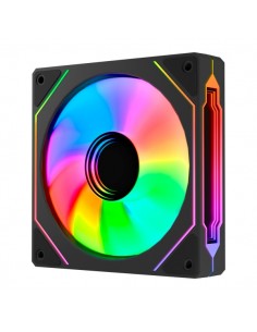 Abysm Gaming Arclight 3.0 Ventilador 120mm con Iluminacion ARGB - Velocidad Max. 1600rpm - Color Negro