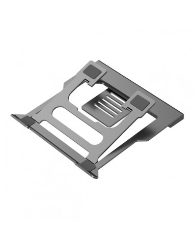Coolbox ATRILDOCK Soporte para Portatil hasta 17" - 3x USB 3.0-HDMI-RJ45-USB-C PD - Aluminio - Plegable - Gomas