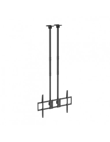 Aisens Soporte de Techo Pro - Inclinable-Extensible y Nivelable - De 60" a 120" - Peso Maximo 120Kg - VESA Maximo 1000x600 -