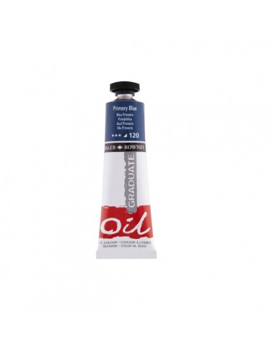 Daler Rowney Graduate Pintura al Oleo - Tubo de Aluminio - 38ml - Color Azul Primario