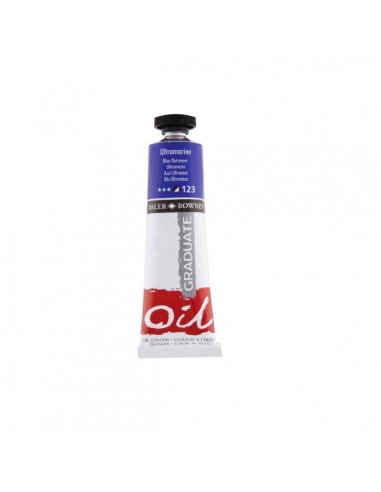 Daler Rowney Graduate Pintura al Oleo - Tubo de Aluminio - 38ml - Color Azul Ultramarino