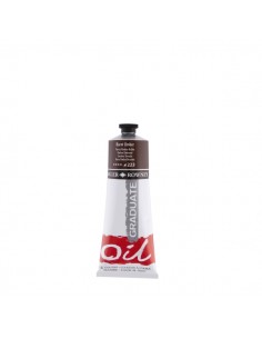 Daler Rowney Graduate Pintura al Oleo - Tubo de Aluminio - 220ml - Color Sombra Tostada