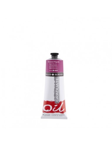 Daler Rowney Graduate Pintura al Oleo - Tubo de Aluminio - 220ml - Color Magenta Permanente