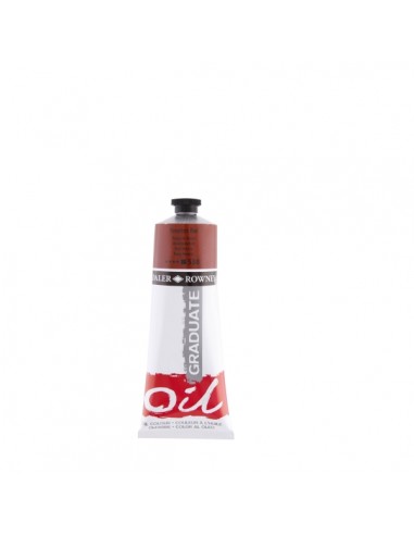 Daler Rowney Graduate Pintura al Oleo - Tubo de Aluminio - 220ml - Color Rojo Veneciano