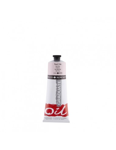 Daler Rowney Graduate Pintura al Oleo - Tubo de Aluminio - 220ml - Color Rosa Melocoton