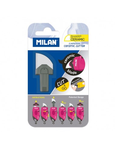 Milan Recambio de Hoja Ceramica para Cutter Capsule Ceramic