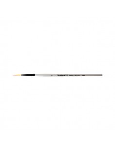 Daler Rowney Graduate Pincel Acuarela - Pelo Sintetico - Mango Corto - Liner Extra Largo NÂ 1