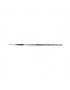 Daler Rowney Graduate Pincel Acuarela - Pelo Sintetico - Mango Corto - Liner Extra Largo NÂ 3