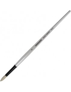 Daler Rowney Graduate Pincel para Oleo - Pelo de Cerda Natural - Mango Largo - Redondo - NÂ°6