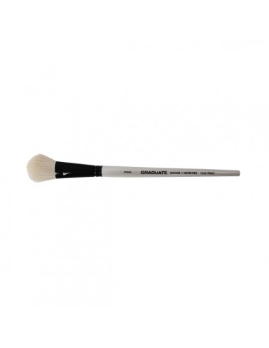 Daler Rowney Graduate Pincel Acuarela - Pelo de Cabra Natural - Mango Corto - Oval Lavis 3 4"
