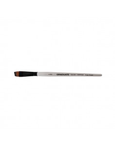 Daler Rowney Graduate Pincel Multitecnica - Pelo Sintetico - Mango Corto - Sombreador Angular 1 2"