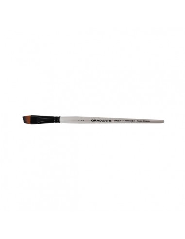 Daler Rowney Graduate Pincel Multitecnica - Pelo Sintetico - Mango Corto - Sombreador Angular 1 2"