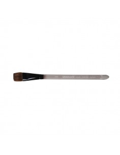 Daler Rowney Graduate Pincel Acuarela - Mezcla de Pelo de Pony y Sintetico - Mango Corto - Plano Lavis 3 4"