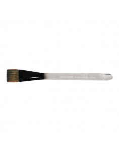 Daler Rowney Graduate Pincel Acuarela - Mezcla de Pelo de Pony y Sintetico - Mango Corto - Plano Lavis 1"