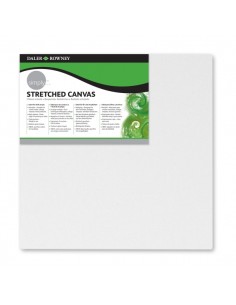 Daler Rowney Simply Bastidor Entelado - 15x15cm - Imprimacion Triple - Grano Medio - 100-Algodon sin Acido - 250g - Color