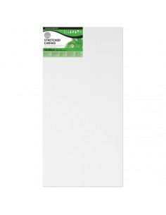 Daler Rowney Simply Bastidor Entelado - 40x80cm - Imprimacion Triple - Grano Medio - 100-Algodon sin Acido - 250g - Color