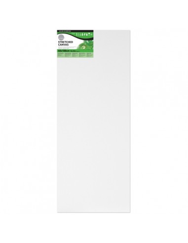 Daler Rowney Simply Bastidor Entelado - 40x100cm - Imprimacion Triple - Grano Medio - 100-Algodon sin Acido - 250g - Color