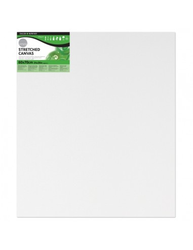 Daler Rowney Simply Bastidor Entelado - 60x70cm - Imprimacion Triple - Grano Medio - 100-Algodon sin Acido - 250g - Color