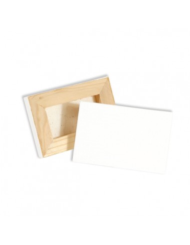 Daler Rowney Simply Lienzo Mini - Rectangulo - 5.1x7.7cm - Color Blanco