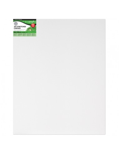 Daler Rowney Simply Bastidor Entelado 3D - 60x100cm - Imprimacion Triple - Grano Medio - 100-Algodon sin Acido - 250g -