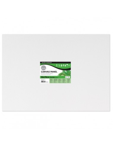 Daler Rowney Simply Carton Entelado - 250g - 50x70cm - Imprimacion Triple - Grano Medio - 100-Algodon sin Acido - 250g -