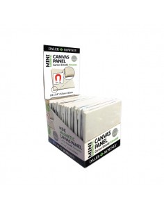 Daler Rowney Simply Lienzo Mini - 250g - Magnetico - 6.35x6.35cm -Color Blanco