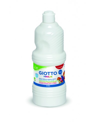 Giotto Vinilik Cola Vinilica - 1Kg - Fuerte - Botella de Plastico - Color Blanco