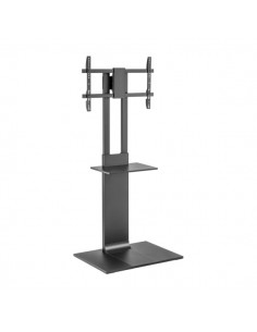 Aisens Soporte de Suelo para TV 37â-86â - Acero Alta Resistencia - Bandeja - Vesa Maximo 600x400mm - Carga Maxima