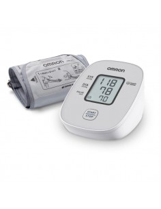 Omron M2 Basic Tensiometro de Brazo - Deteccion Latido Arritmico - Intellisense - Validacion Clinica - Color Blanco