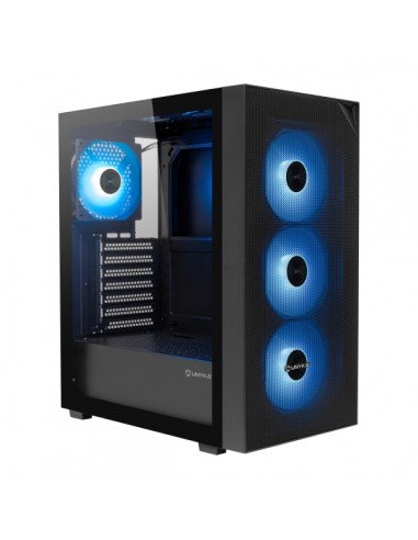 Unykach Revelat Mesh Compact Edition Caja ATX-Micro ATX-ITX - Lateral de Vidrio Templado - 3.5"-2.5" - USB-A 2.0-USB-3.0