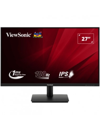 Viewsonic Monitor 27" VA270-H2 LED IPS FullHD - 100hz - Respuesta 1ms - VGA y HDMI - VESA 75x75 - Color Negro