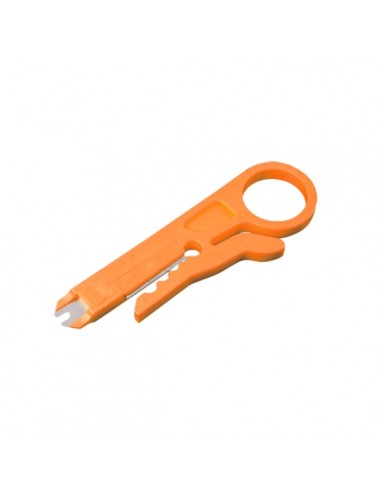 WP Insertadora Tipo 110 con Pelacables - Color Naranja