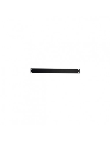 WP Tapa Delantera para Armario 1U - 490x15x55mm - Color Negro