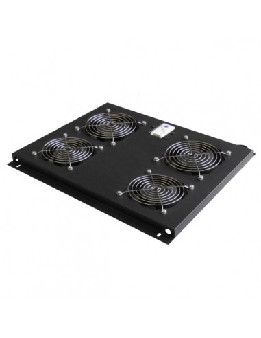 WP Termostato para Armarios de la Serie RNA con 4 Ventiladores - 475x55x800mm - Color Negro