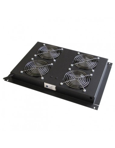 WP Termostato para Armarios de la Serie RSA con 4 Ventiladores - 475x55x550mm - Color Negro