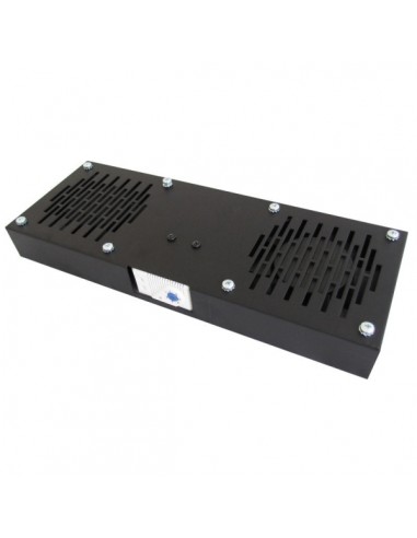 WP Termostato para Armarios de la Serie RWB con 2 Ventiladores - 475x400x55mm - Color Negro
